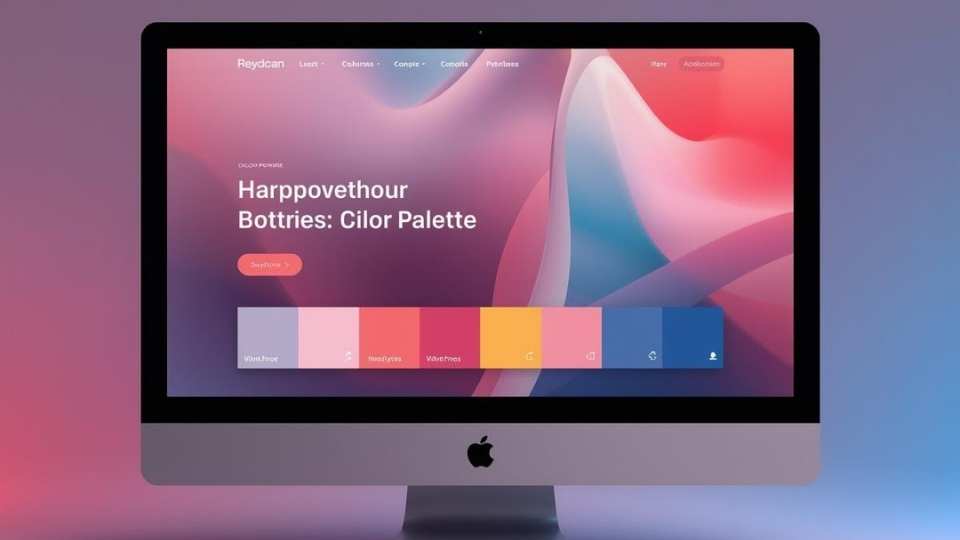 Analogous Web design