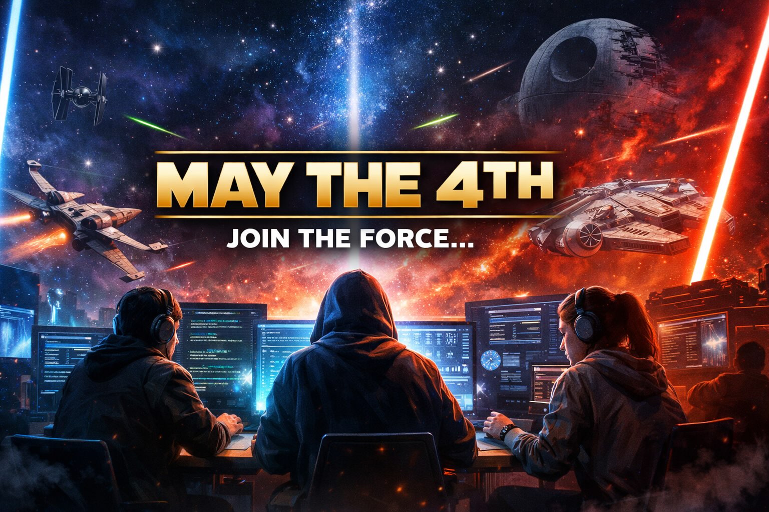 May the 4th... Join the force