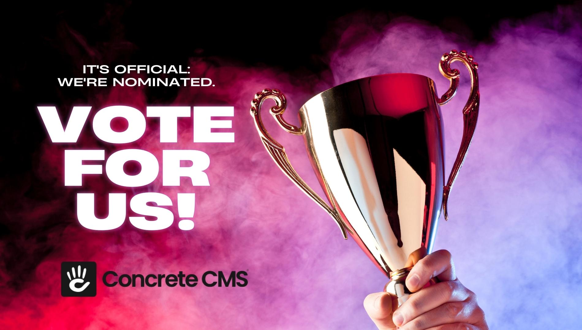 We Need Your Vote: Help Us Win at the CMS Critic Awards!