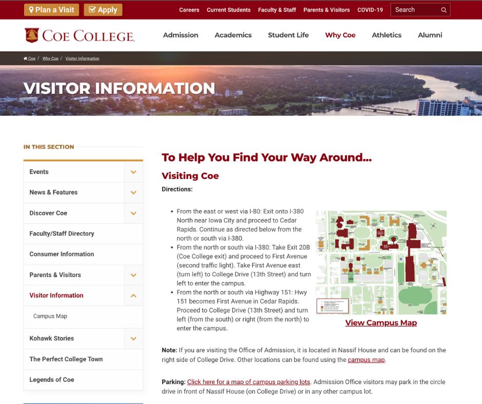 College Map