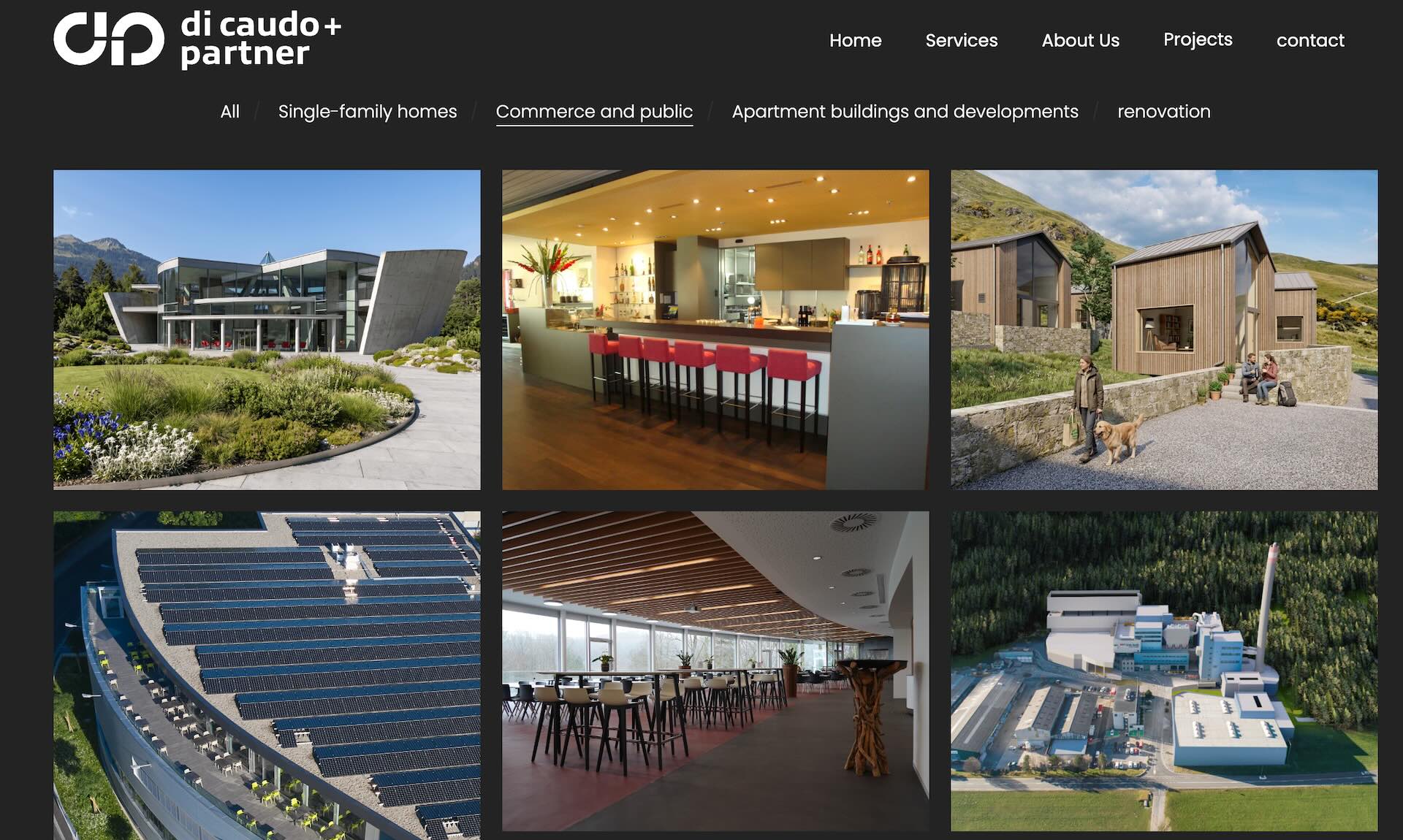 di caudo + partner ag Home Page