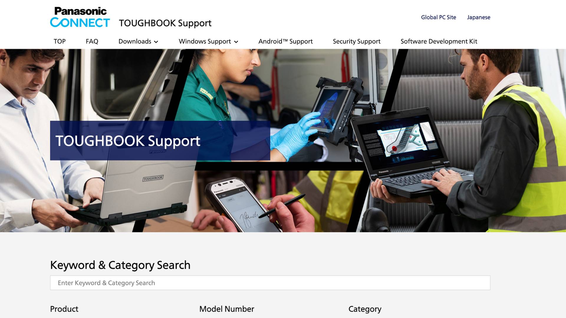 Panasonic Support 