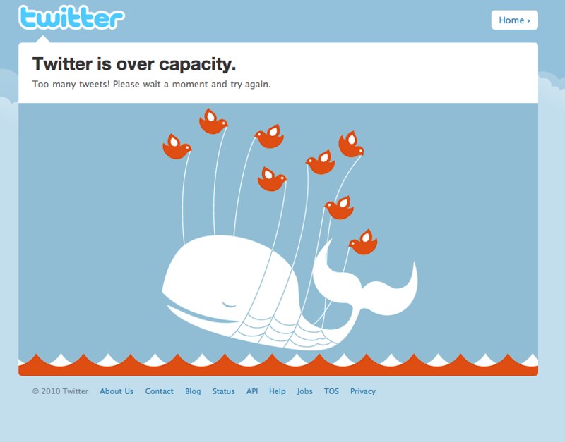 Twitter Failover Failwhale Screenshot
